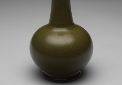 图片[2]-Long-necked vase with tea-dust glaze, Qing dynasty, Qianlong reign (1736-1795)-China Archive